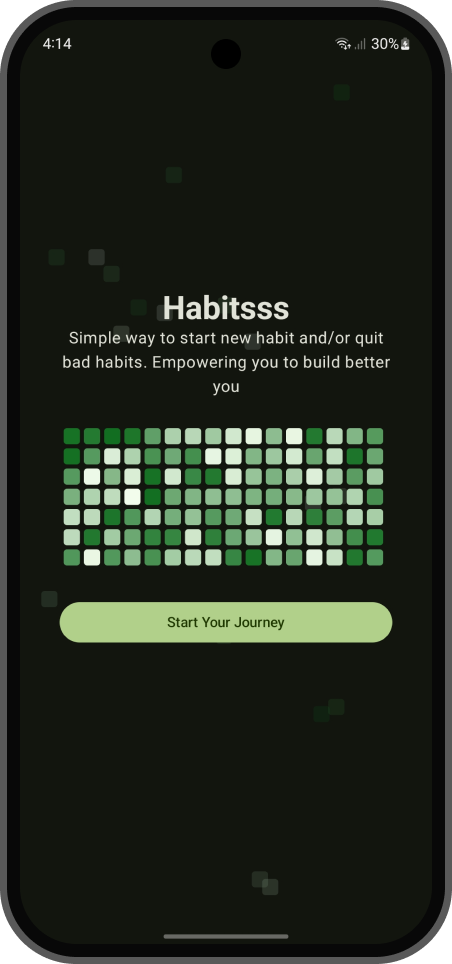 Habitsss App - Dashboard